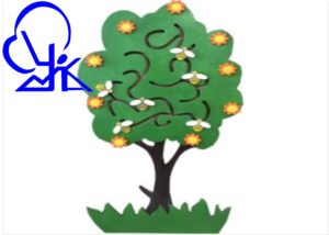 Бизиборд "Дерево с пчелками"